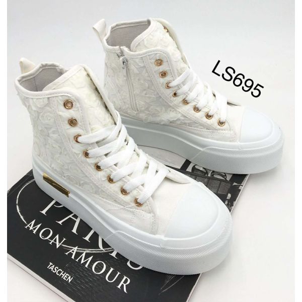 HIGH ROSE SNEAKER LS-695 BEIGE