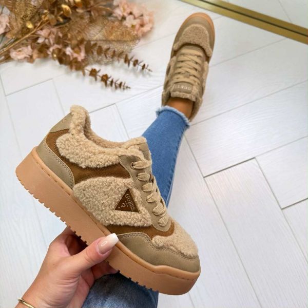GUESS TEDDY SNEAKER FLFM10FAB12 NATU