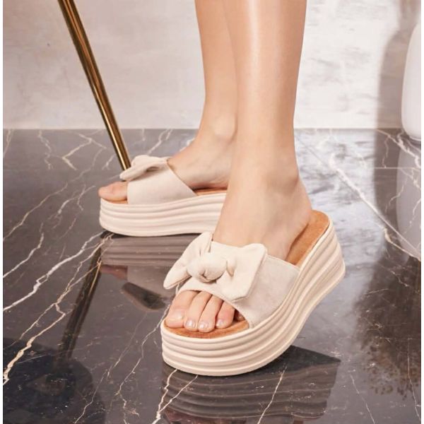 PLATEAU SLIPPER 5218 BEIGE