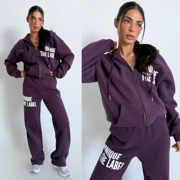 UNIQUE THE LABEL JOLEEN VEST DEEP BERRY