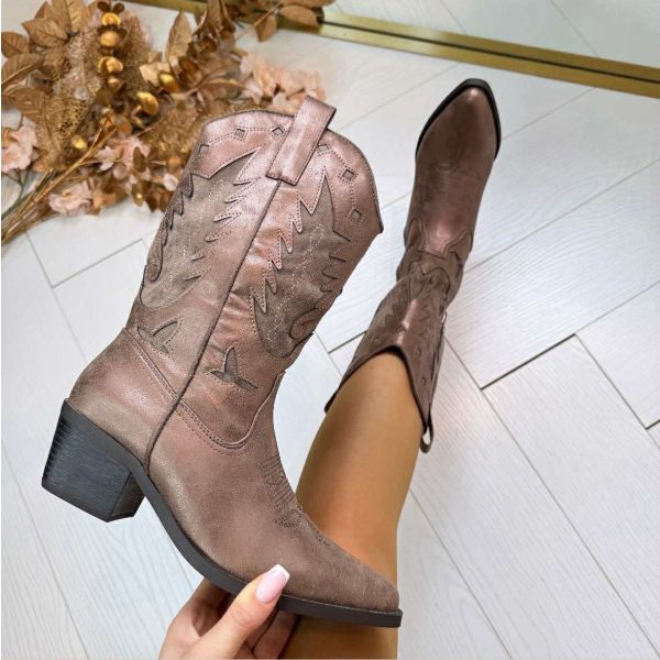 WESTERN WHITNEY LAARS DES669 BROWN/BROWN