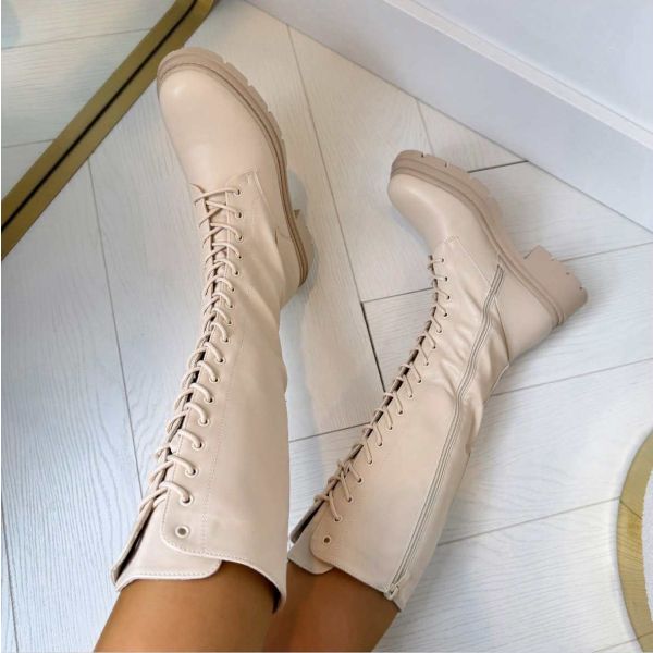 *SALE* VETER LAARS HIGH DES8023 BEIGE/PU