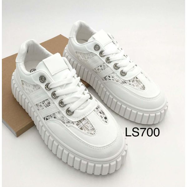 BALI LACE SNEAKER LS-700 WHITE