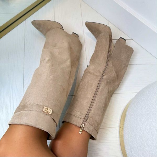 LOTTE SUEDINE SLEEVE LAARS CLS-370 KHAKI