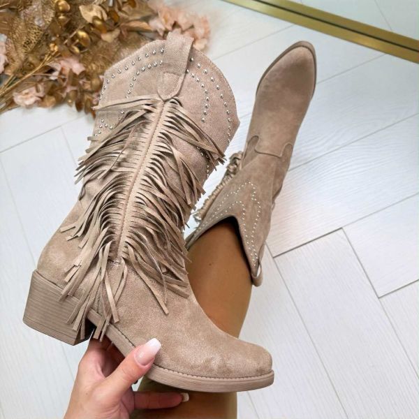 *SALE* STUDS FRINGE LAARS RQ538 KHAKI