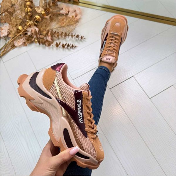 STEVE MADDEN ZOOMZ SNEAKER 2327 CLAY MULTI