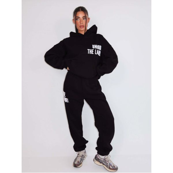 UNIQUE THE LABEL ELYANA JOGGER DEEP BLACK