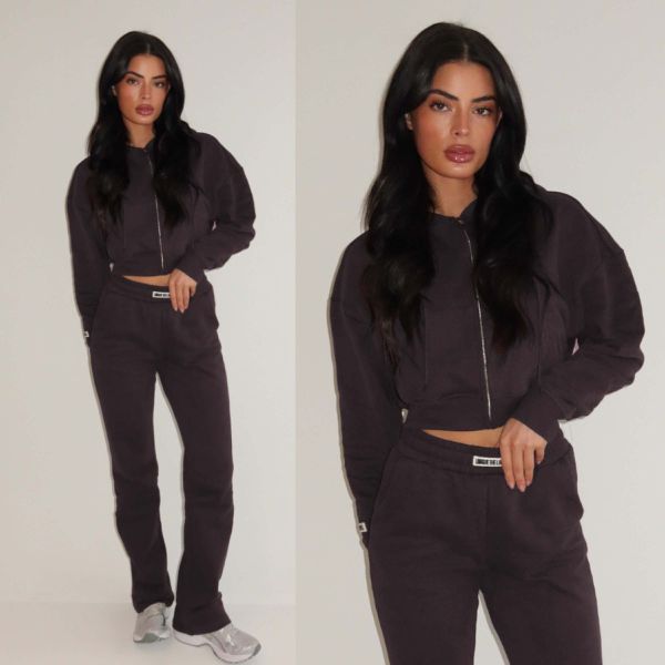 UNIQUE THE LABEL MOLLY PANTS CHARCOAL