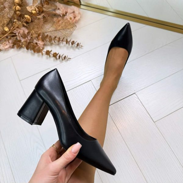 GINA HEEL AQ208 BLACK