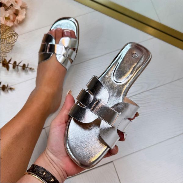 JAVA SLIPPER 2079 SILVER