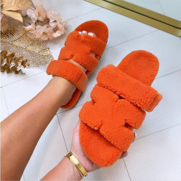 TEDDY PANTOFFEL CQ-002 ORANGE *WEB ONLY*