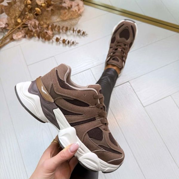 NICKY SNEAKER BS2228/2238 COFFEE