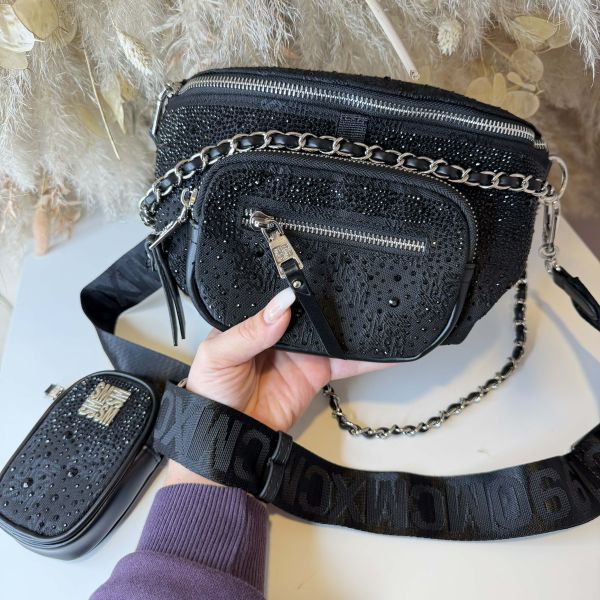 STEVE MADDEN BMAX-12 BAG 2470 BLACK