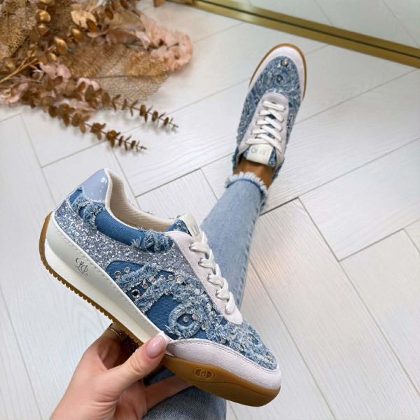 LIU JO LEWIS 04 SNEAKER BA6093 TX543 BLUE