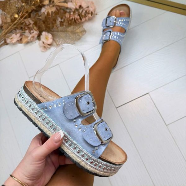 STONES GESP SLIPPER BXJ-108 BLUE