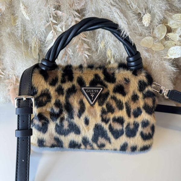 GUESS SHAIDA CROSSBODY HWLO814311 LEOPARD