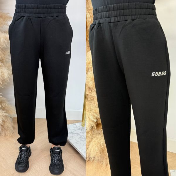 GUESS CECILIA SCUBA JOGGINGPANTS V4BB13K7UW2 BLACK