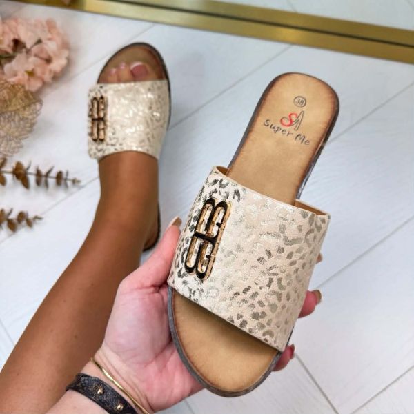 DIONNE SLIPPER CH028 G.BEIGE