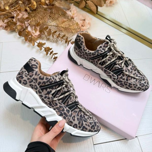 *LAATSTE MAAT 42* DWRS SNEAKER B9101-134 BEIGE