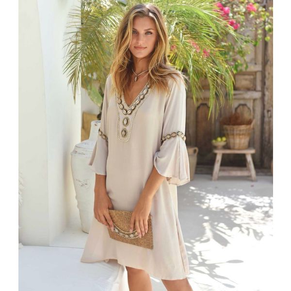 HOT LAVA TUNIEK EBONY 2554 PEBBLE