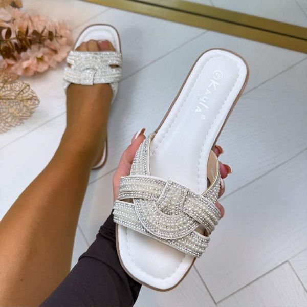 PRINSES SLIPPER GH6-005 WHITE