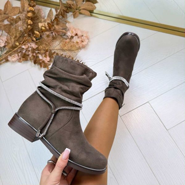 SONJA SPARK BOOTY XJ-921 TAUPE