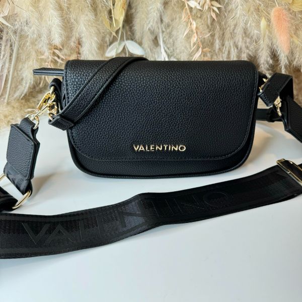 VALENTINO BAGS MIRAMAR FLAP BAG VBS7UE02G NERO