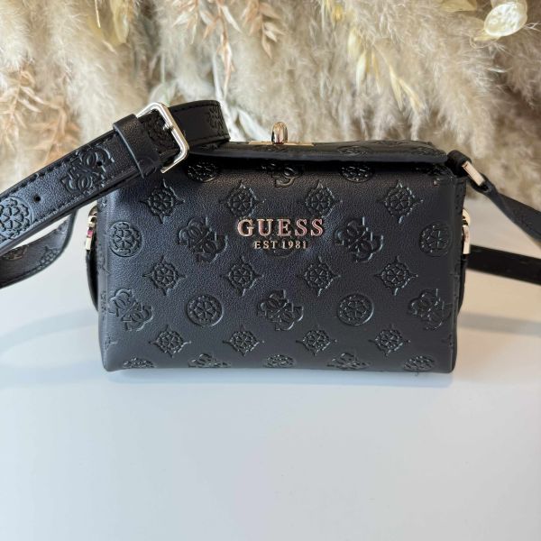 GUESS PHOEBE MINI CROSSBODY BAG PD966573 BLACKLOGO