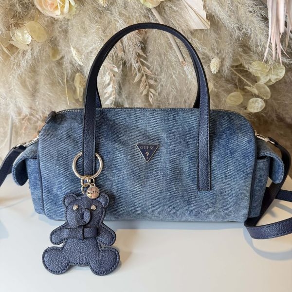 GUESS KASSIE SMALL BOX BAG DG993005 DENIM