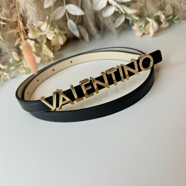 VALENTINO BAGS BELTY BELT 6W555 NERO/GOLD