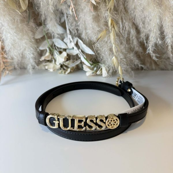 GUESS LOGO BELT BW9324P6115 BLACK