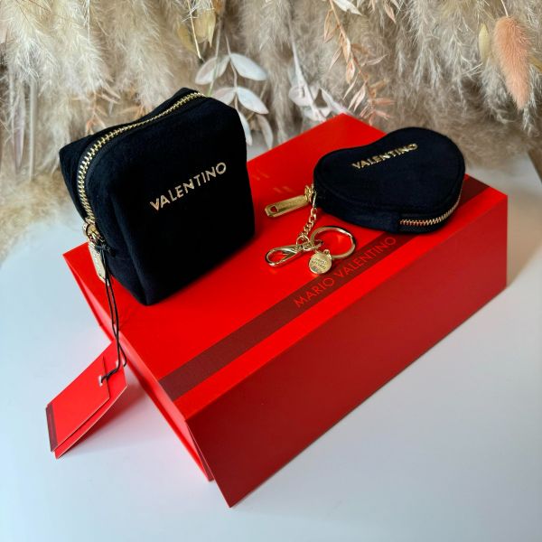 VALENTINO BROADWAY KEYHOLDER + COINHOLDER VPA7VA01V NERO