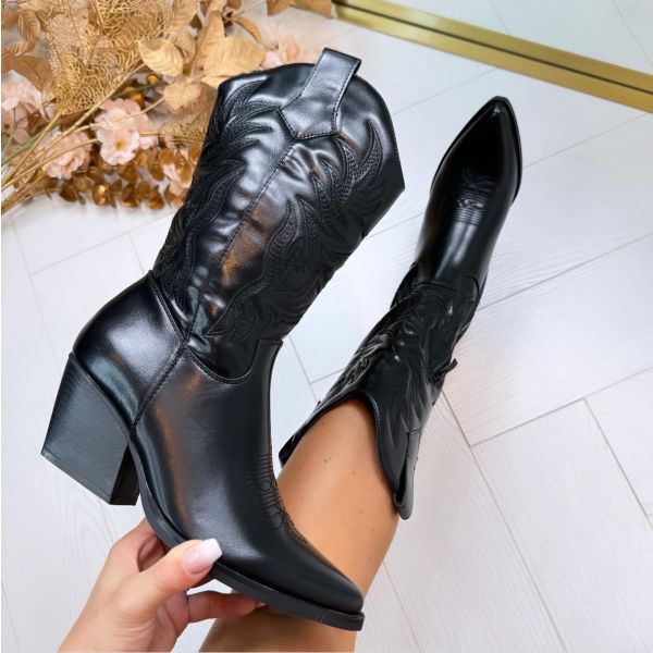 BESTSELLER COWBOY LAARS DES953 **ALLBLACK** *WEBONLY*