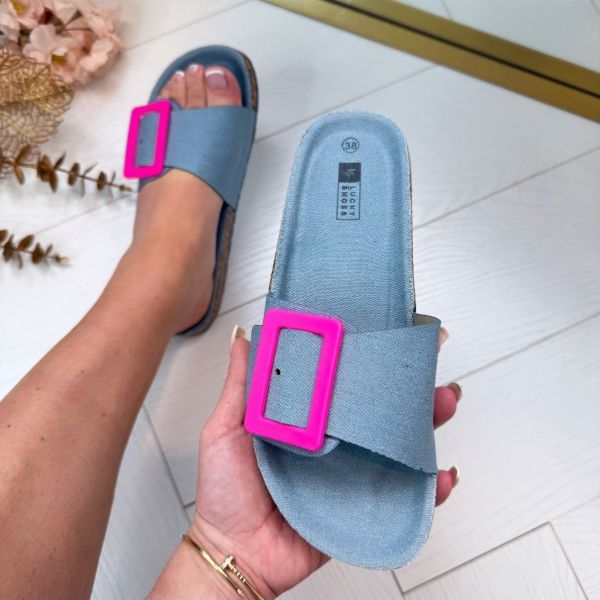 *SALE* BIG GESP SLIPPER LS-310 BLUE*WEBONLY*