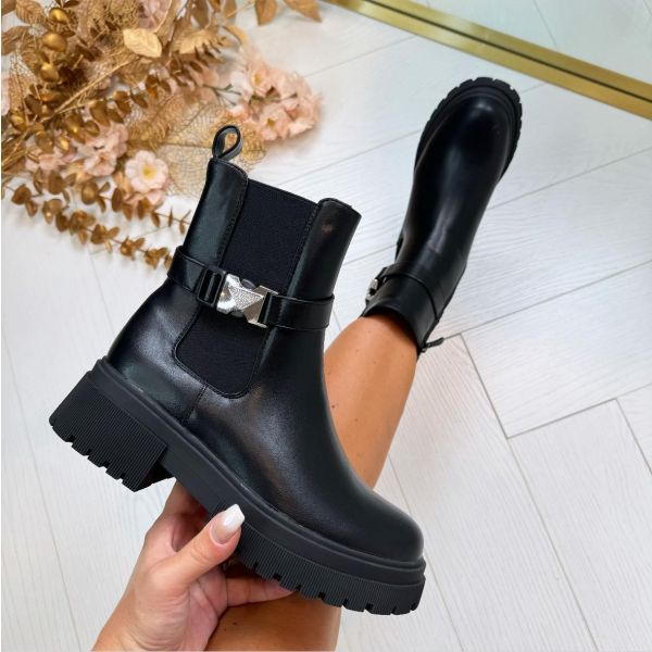 PRIDY GESP BOOT 0-557  BLACK *WEB ONLY*