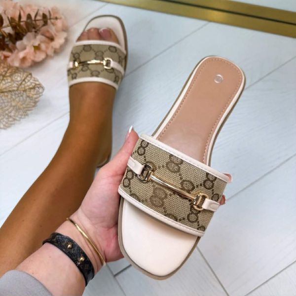 GIGI SLIPPER L-85 BEIGE