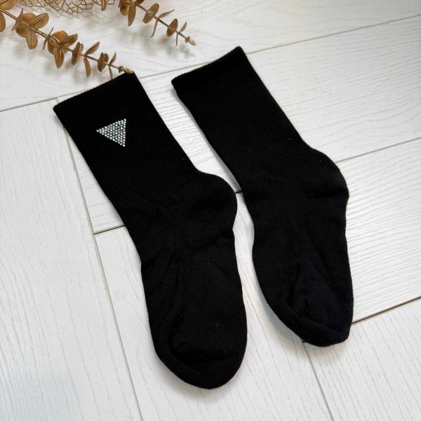 GUESS SPARK SOCK BLACK ONE SIZE