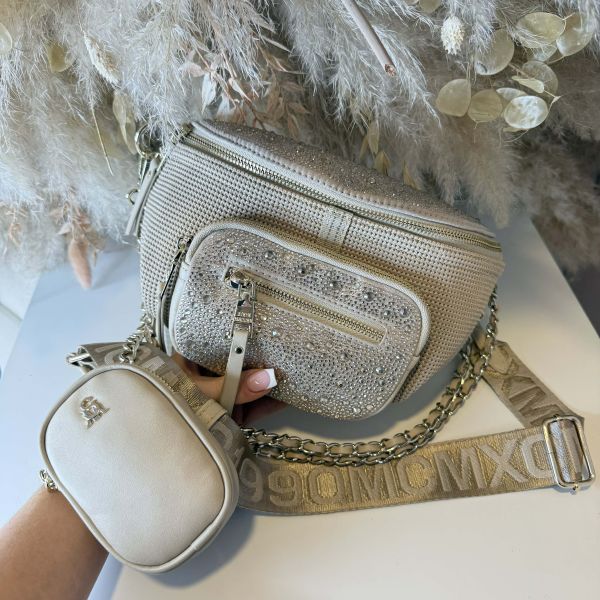 STEVE MADDEN BMAXIMA CROSSBODY BAG 0640 BLUSH MULTI