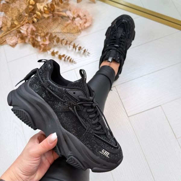 STEVE MADDEN VAULT 2R SNEAKER 3549 BLACK