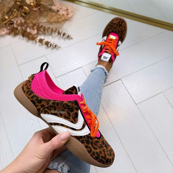 STEVE MADDEN SNEAKER BISCOTTI-LE 2702 LEOP MULTI