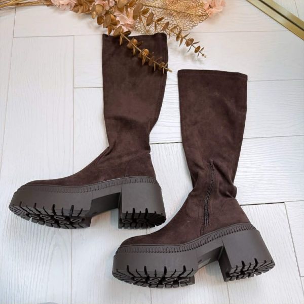 *LAATSTE MAAT 37* TESS SUEDINE LAARS 9671A-*1* BROWN