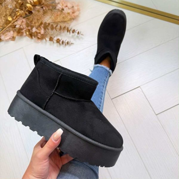 STYLE LOGO UGIE BOOT BLACK