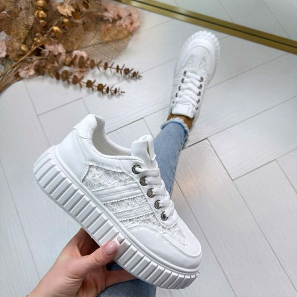 KANT STRIPE SNEAKER 9178 WHITE