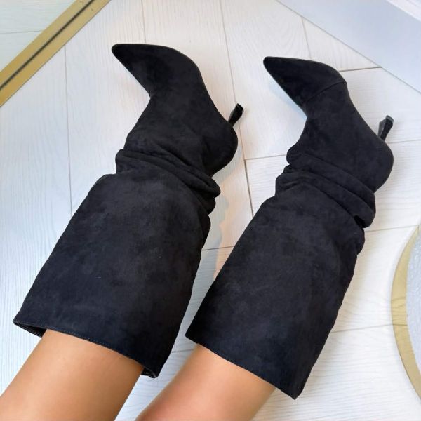 RAISSA SUEDINE HAK LAARSJE DES8101 BLACK/S