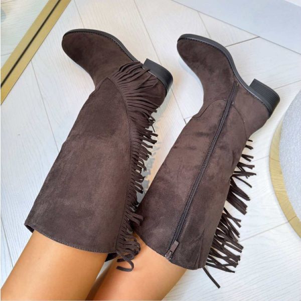 *SALE* HELA FRINGE LAARS 68340 BROWN