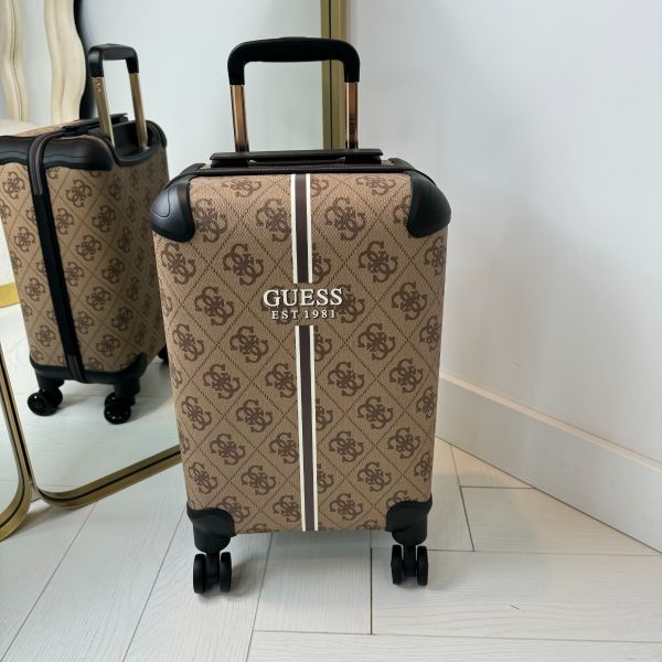 GUESS KALLISTO TRAVEL SUITCASE B7604983 LATTE MULTI