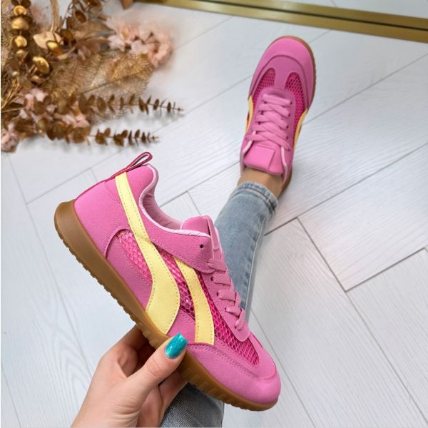 *SALE* MAUD SPORTY SNEAKER 8996 FUCHSIA *WEBONLY*