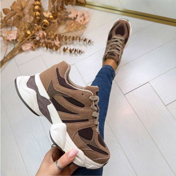 NEWYORK SNEAKER BS2223 COFFEE