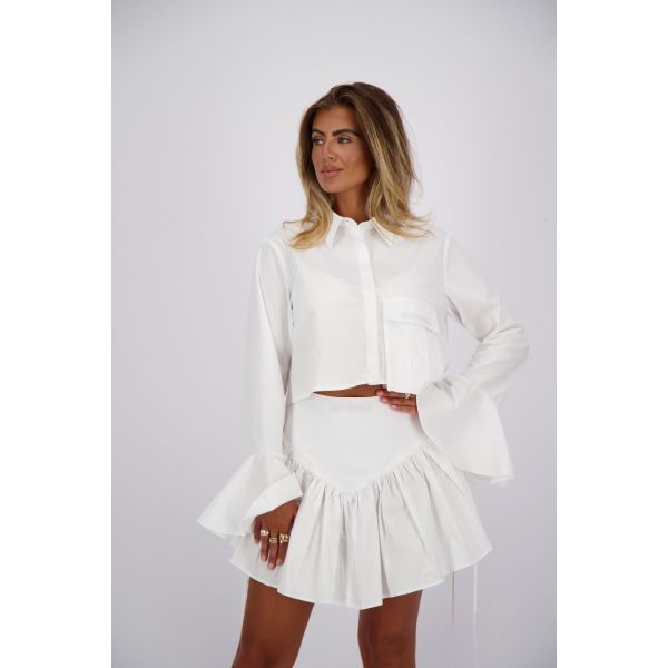 REINDERS POLLY BLOUSE W3736 WHITE