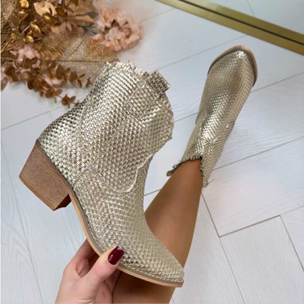 *ACTIE* STRAW BOOTY Y2311 GOLD *WEBONLY*
